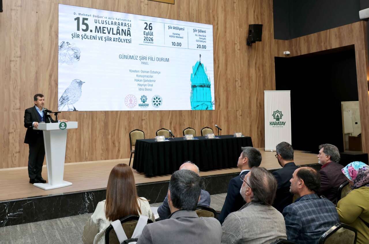 Konya şiire doydu! Farklı ülkelerden şairler Mevlana’nın şehrinde 10